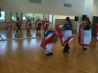 Première répétition du cancan!