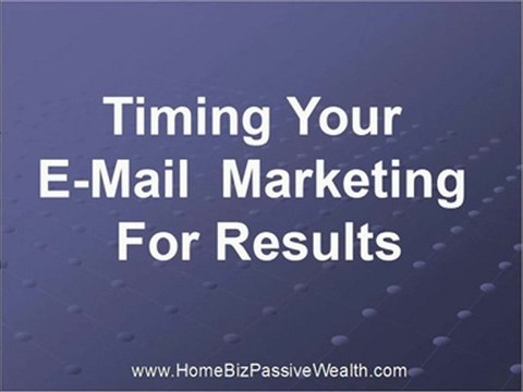 Timing Your Email Marketing for Results