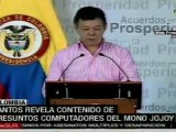 Santos revela presunto correo electrónico enviado por las F