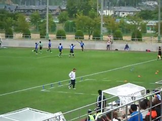JFL　後期10節　ブラウブリッツ秋田vsMIOびわこ草津　久保田の追加点