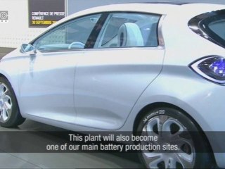 Présentation de la Renault Zoe Preview