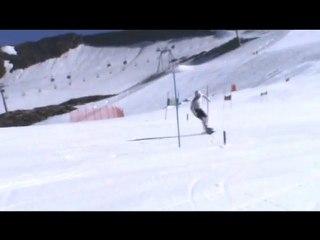 OLGUN YALCİN SNOWBOARD GATE TRAİNİNG