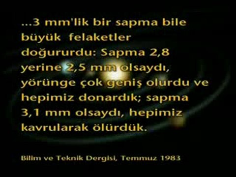 Kuran mucizeleri: Yörüngeler ve dönen evren