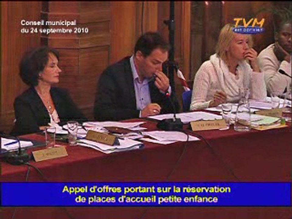 Conseil municipal de Montreuil - 24/09/2010 - Q 12 à 18