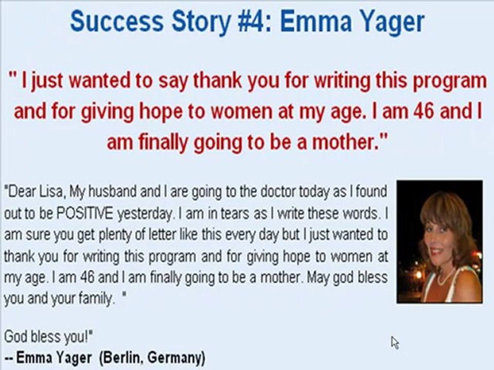 Better Chances To Get Pregnant