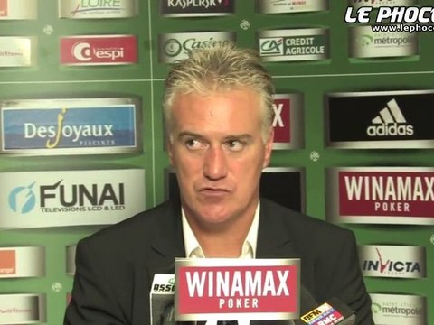 Deschamps : Les Verts ne sont pas là par hasard