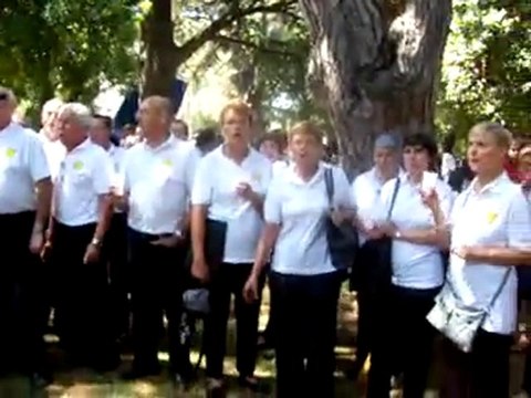 Chorale Sainte Cécile de Rognonas à BOUILLARGUES