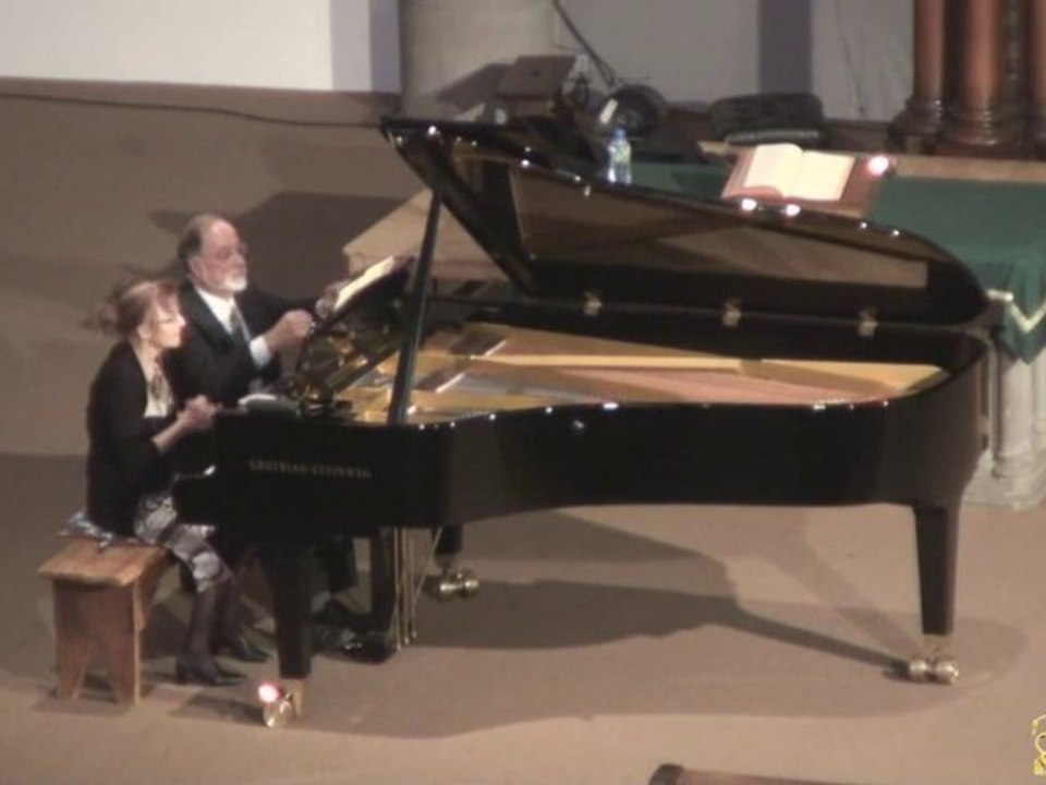 Piano à 4 Mains pour Bizet Temple Saint-Etienne Mulhouse