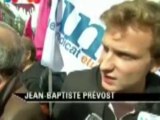 Retraites: les jeunes rejoignent les manifestants