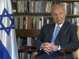 Israeli President Shimon Peres in Hebrew WITHOUT subtitles.