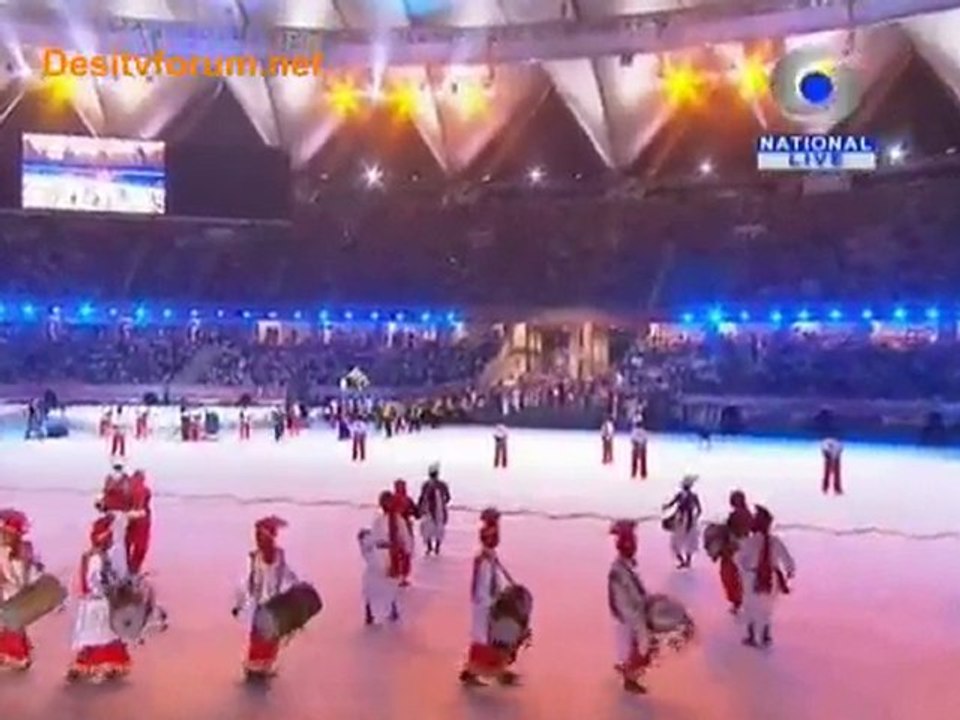Common Wealth Games Delhi 2010 Opening Ceremony Watch Pt3