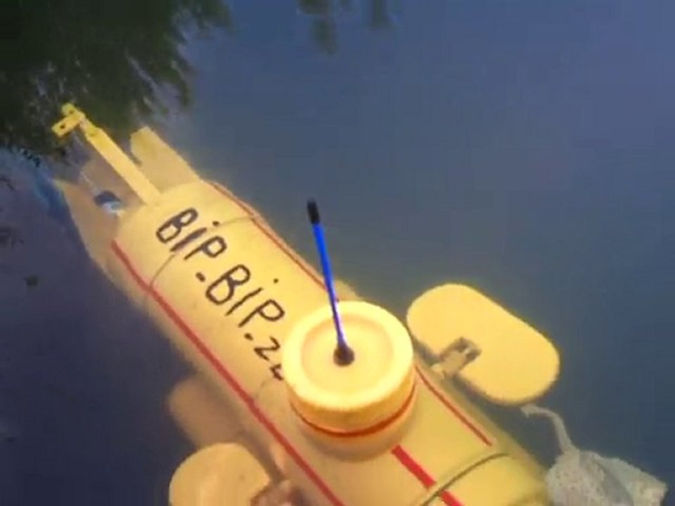 sous marin rc fait maison