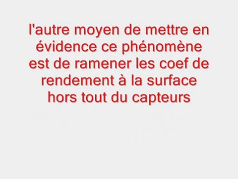 rendement capteurs solaires thermiques plans et tubes
