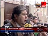 Alan García pide esperar resultados oficiales de ONPE