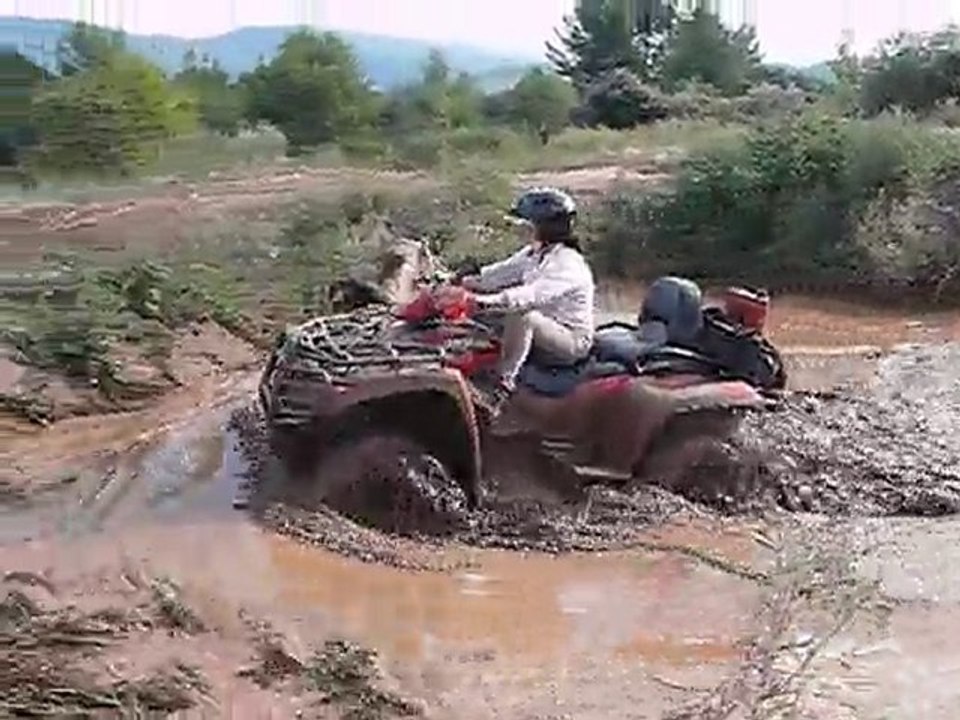 balade en quad le 3 octobre 2010