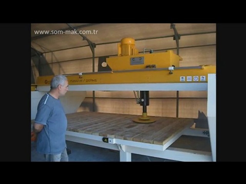 Som-MaK Mermer Granit Köprü Kesme Makinası Köprü Cila Pah