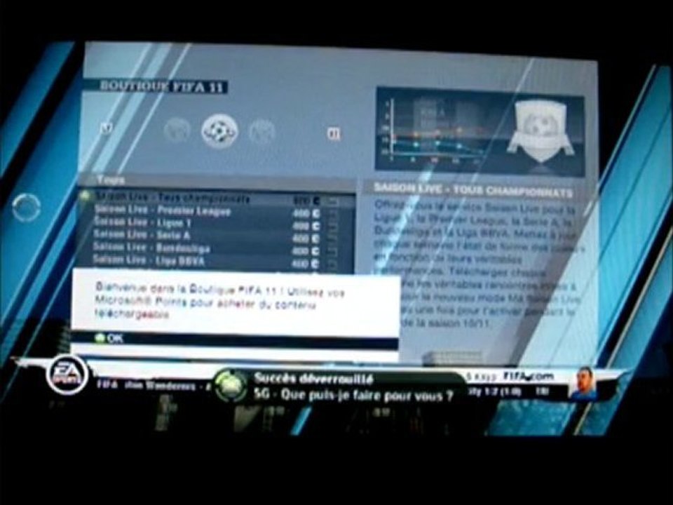 FIFA 11 - succès [Que puis-je faire pour vous ?]