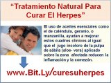 Tratamiento Natural Para Curar El Herpes - Sacar el herpes
