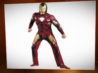 Light Up Iron Man Halloween Costumes