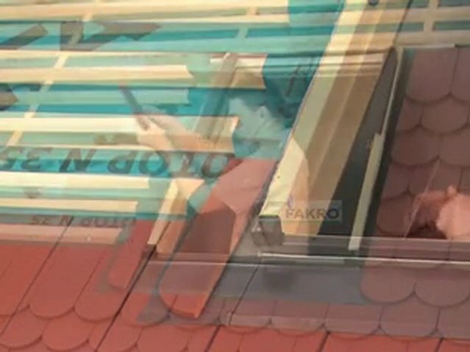 FAKRO fenêtre de toit - montage de raccord d'étanchéité EGV