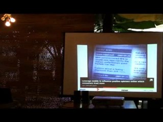 Mobile Marketing on the Go! Face 2 face session part. 21