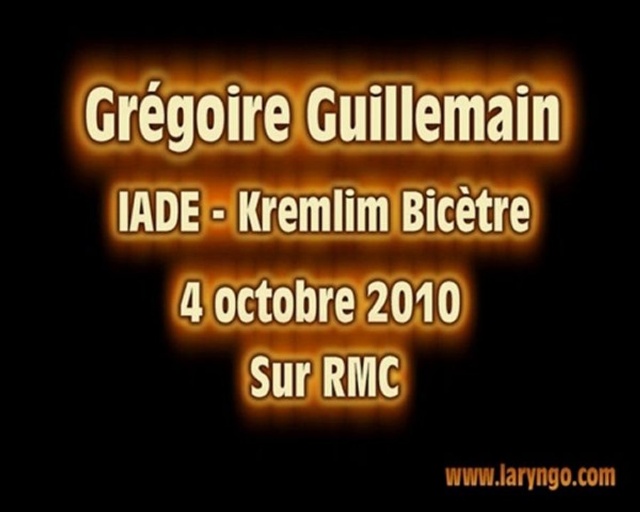 Grégoire Guillemain (IADE KB) sur RMC le 4 octobre