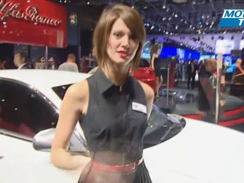 Les plus belles hôtesses du Mondial de l'Auto 2010