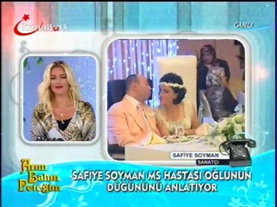 SAFİYE SOYMAN ARIM BALIM PETEĞİM OĞLUNUN DÜĞÜNÜNÜ ANLATIYOR