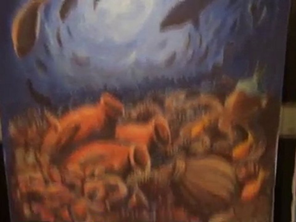 Alexandre Van Buuren Artiste Peintre Travaux d'atelier 03