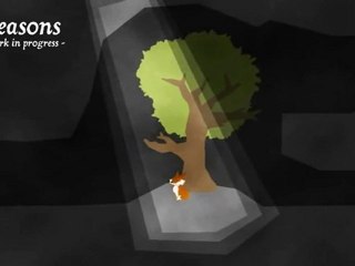 Seasons - Gameplay WIP (cave and trees)