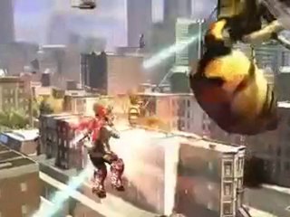 Earth Defense Force-Insect Armageddon-Air Combat Gameplay