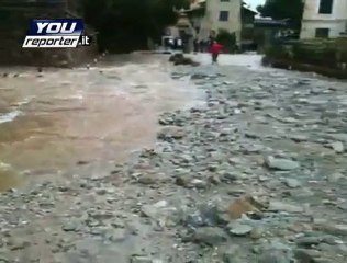 Alluvione a Varazze: auto sommerse