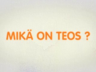 Mikä on teos?