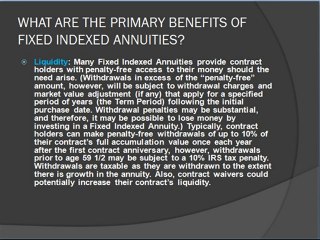 Understanding "Fixed Indexed Annuites"