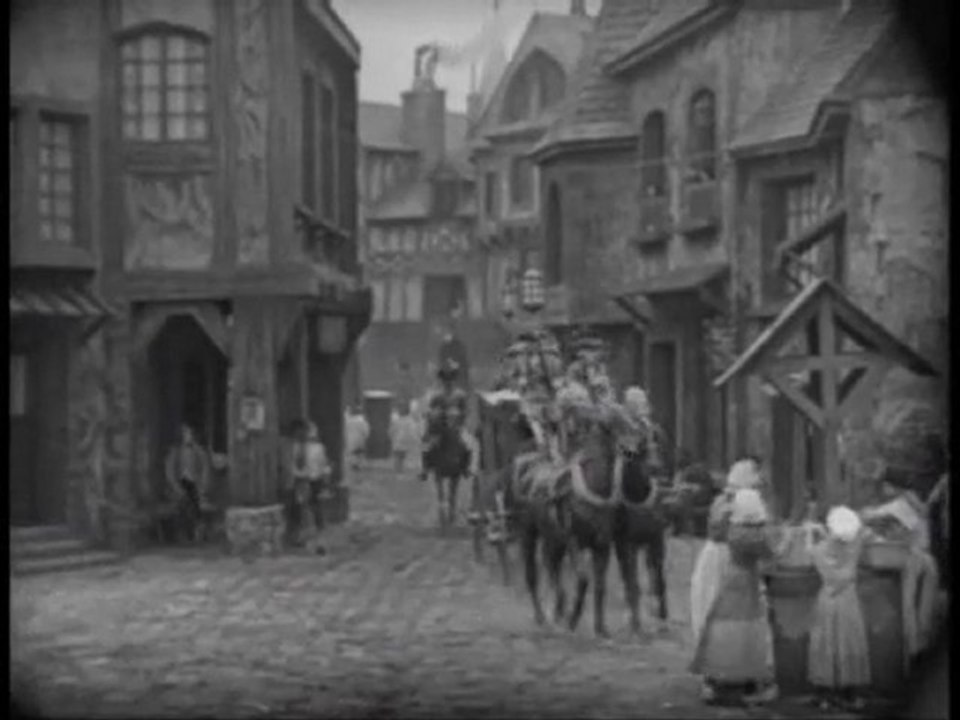 film muet en noir et blanc - Les deux orphelines