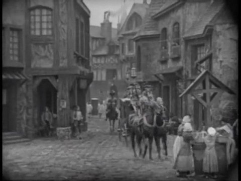 film muet en noir et blanc - Les deux orphelines