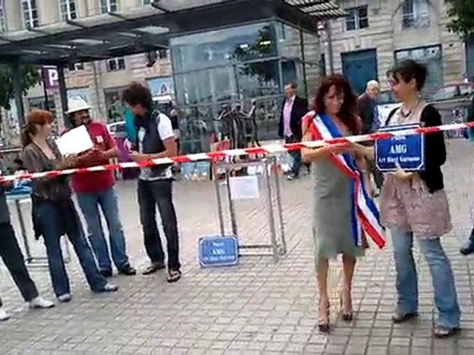 Art Must Garonne - Inauguration de la Place Art Must Garonne