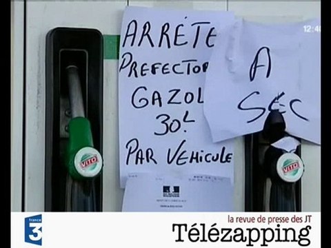 Télézapping : la Corse bloquée à cause du gasoil