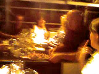 soirée au resto Les Barges. 02.10.10