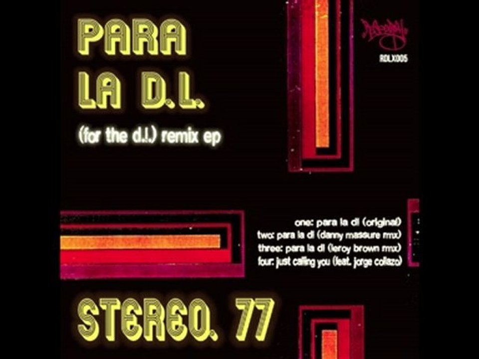 Stereo 77 - Para la DL Remix EP (Promo Sampler)