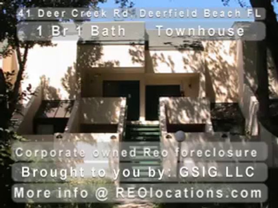 Video Walk Through of 41 Deer Creek Rd -G102, Deerfield ...