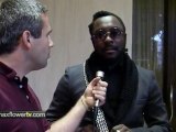will.i.am, of the black eyed peas, talks about philanthropy