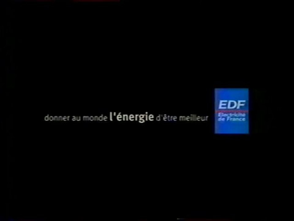 Publicité E.D.F 2001