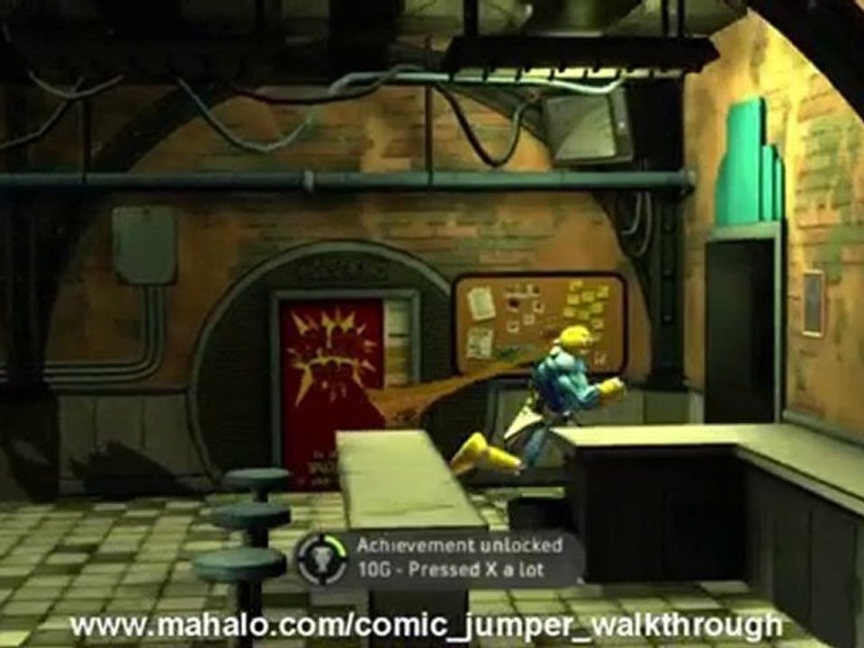 Comic Jumper Walkthrough - Base Exploration #2