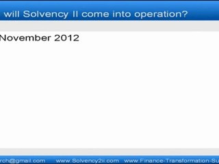 Solvency II (Solvency 2) Introduction