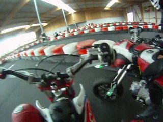 Démo pilotage en Pite bike YCF 150 sur circuit démouville 14