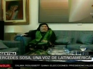 Se cumple un año de la muerte de Mercedes Sosa
