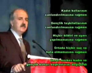Numan Kurtulmus'un sucu ne?