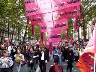 Manifestation intersyndicale Paris 2 octobre 2010