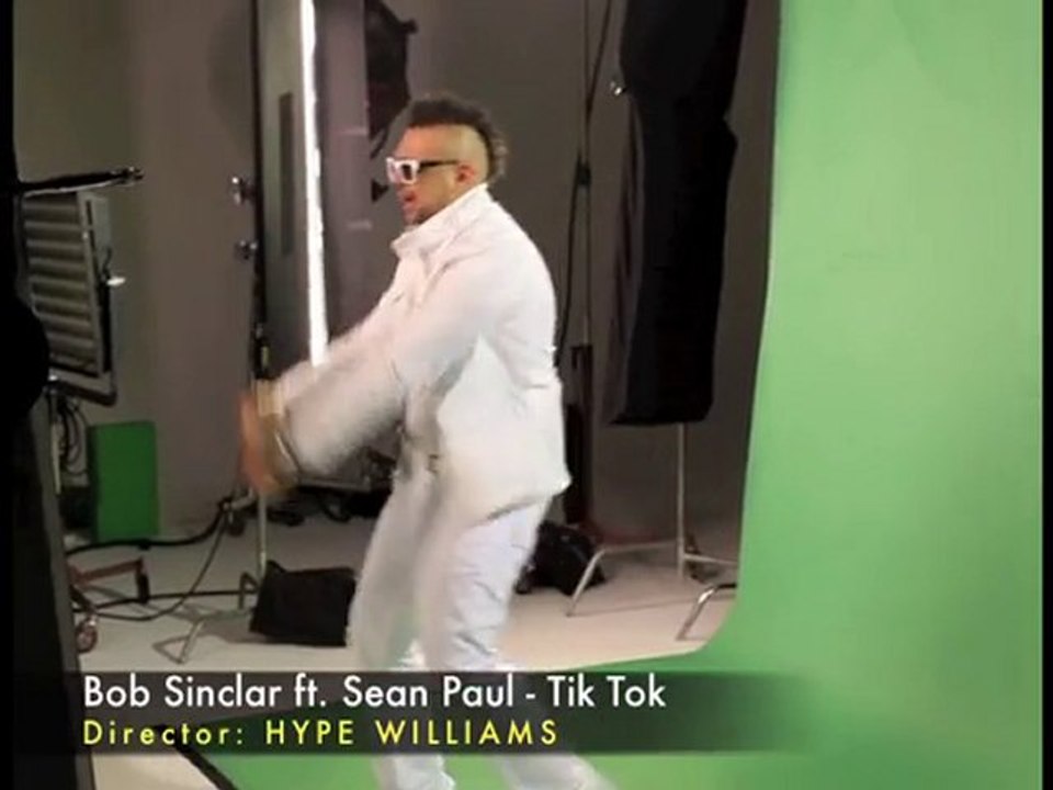 Bob Sinclar ft Sean Paul - Tik Tok (Behind the scenes w/ Fut